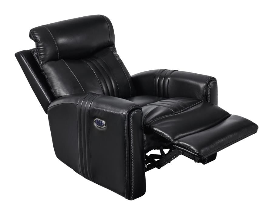 Cushion Back Power^3 Recliner Black
