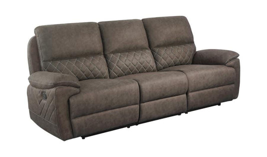 Variel Upholstered Tufted Motion Sofa