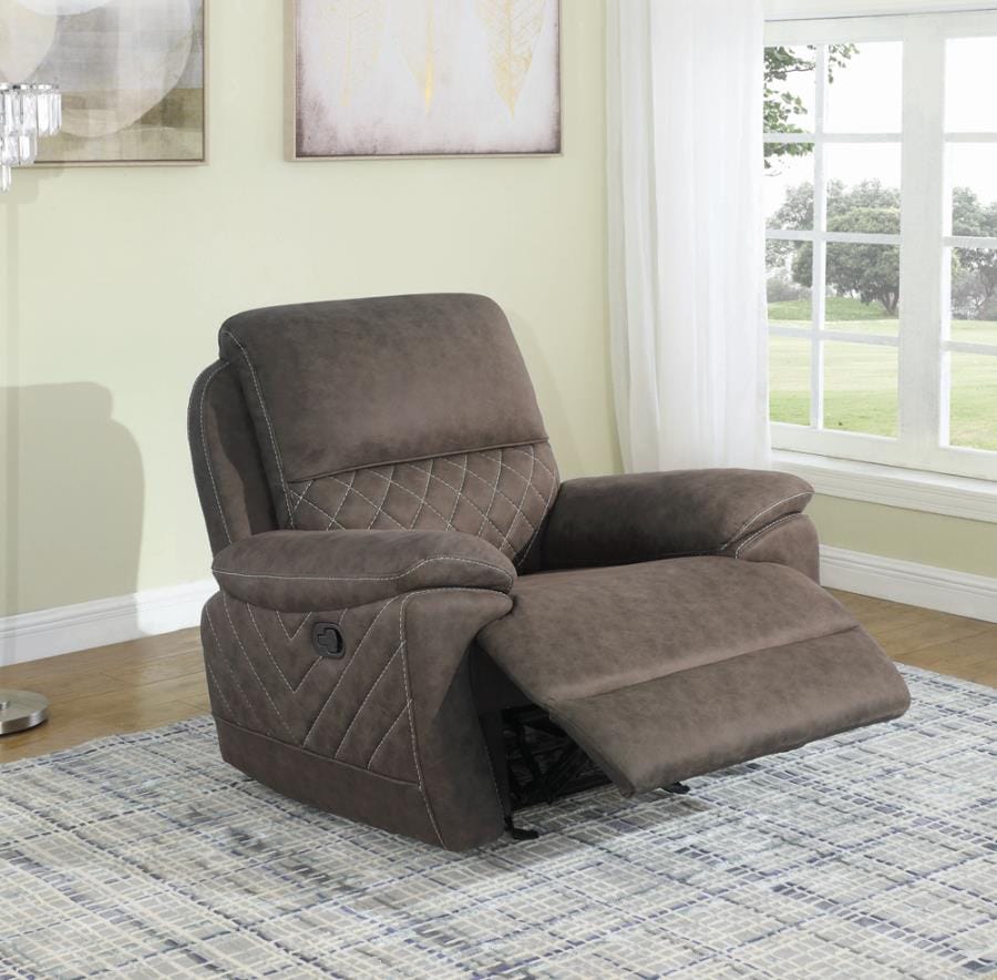 Variel Glider Recliner Taupe