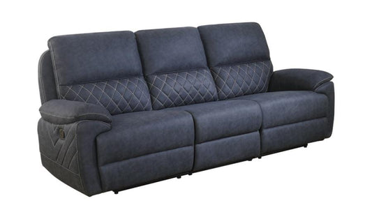 Variel Upholstered Tufted Motion Sofa