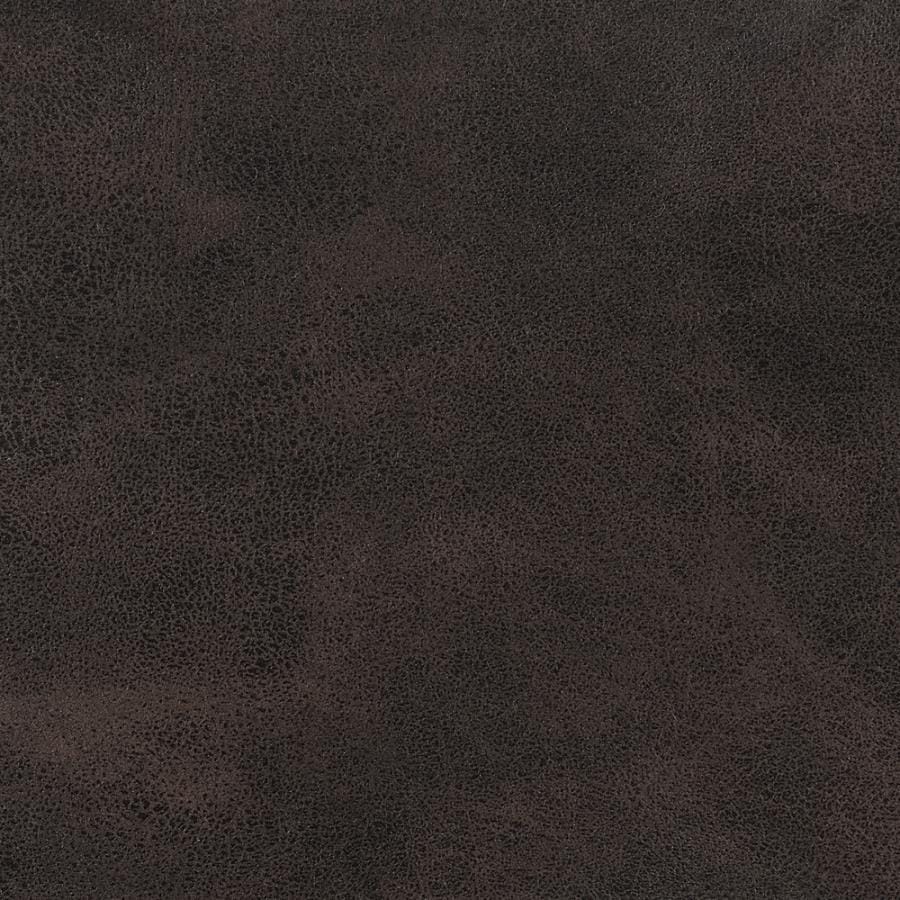 Saybrook 2-piece Tufted Cushion Power Living Room Set Chocolate and Dark Brown