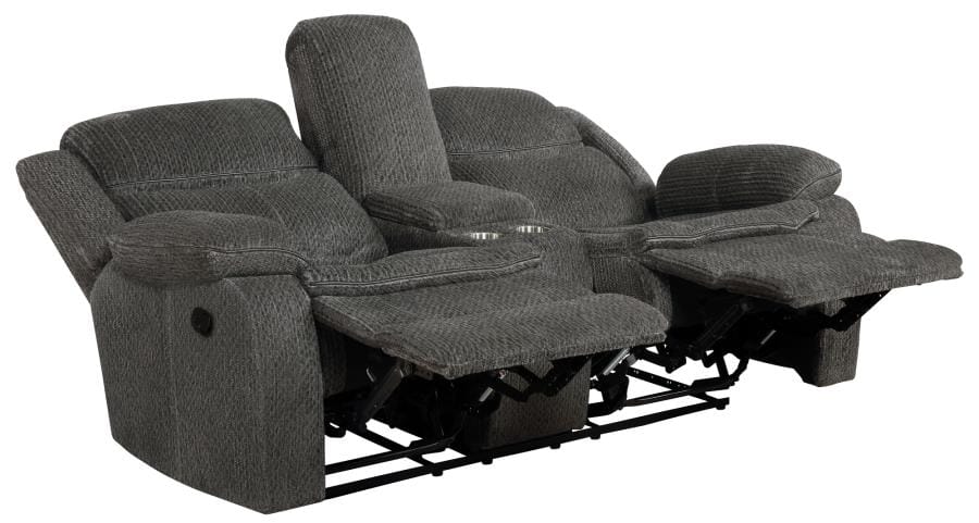 Jennings 2-piece Motion Living Room Set Charcoal