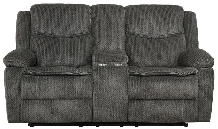 Jennings 2-piece Motion Living Room Set Charcoal