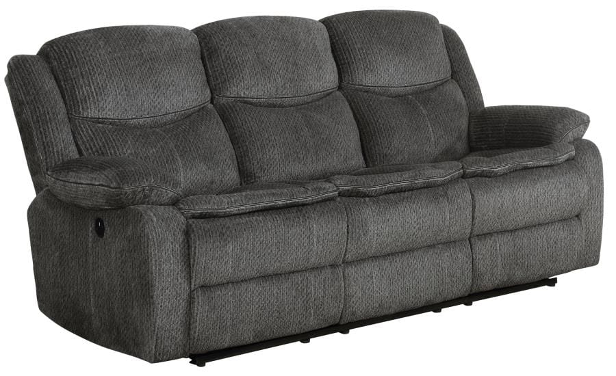 Jennings 2-piece Power Living Room Set Charcoal