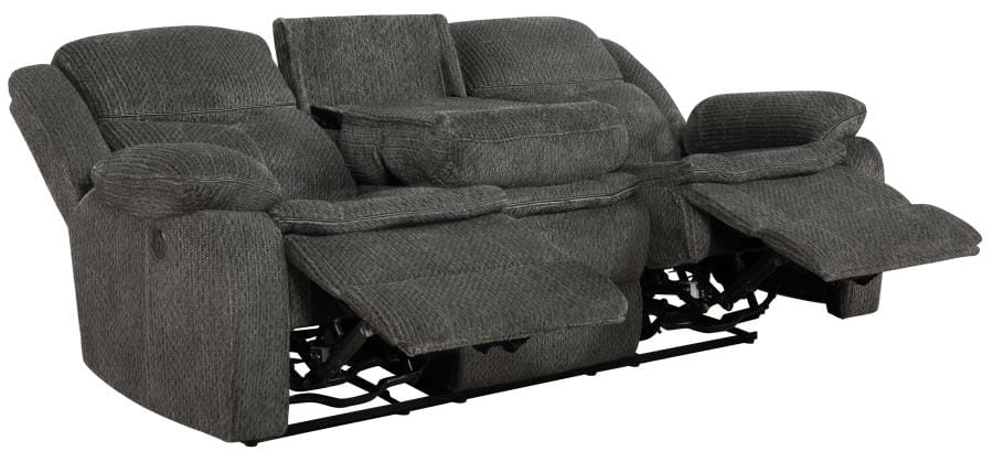 Jennings 2-piece Power Living Room Set Charcoal