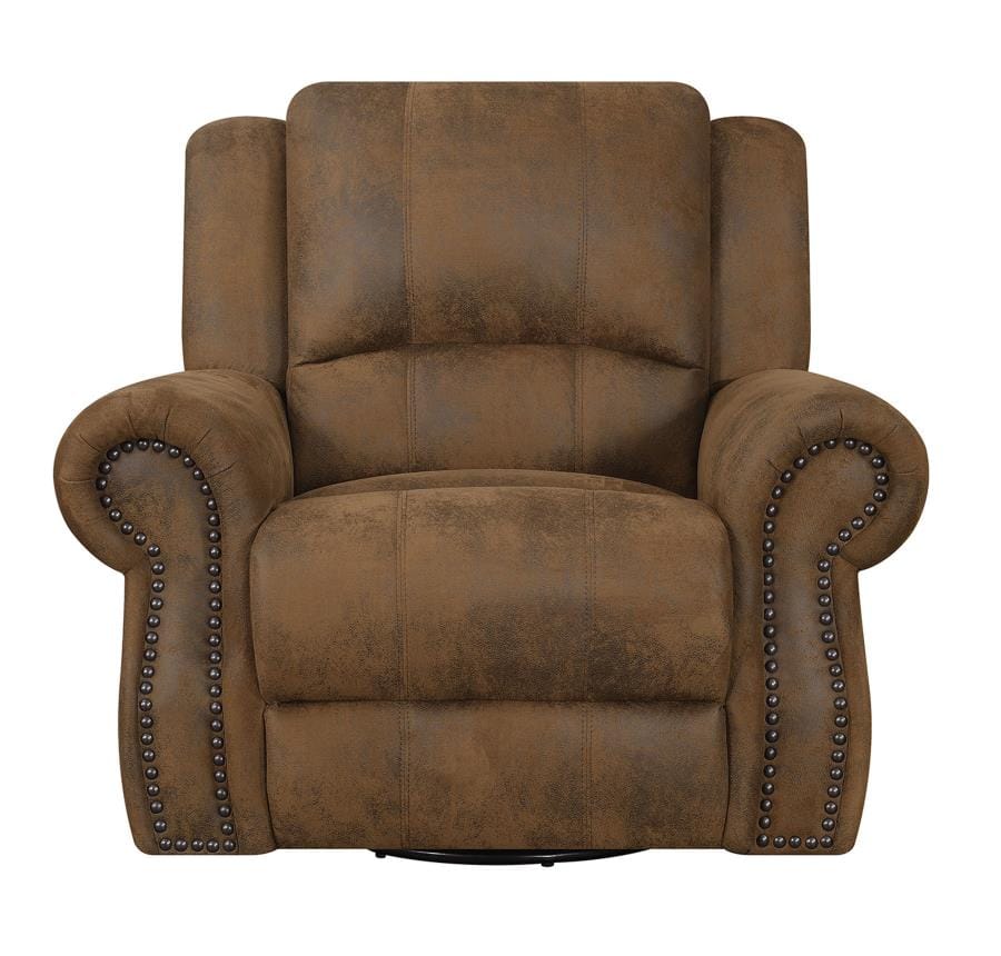 Sir Rawlinson Swivel Rocker Recliner Buckskin Brown