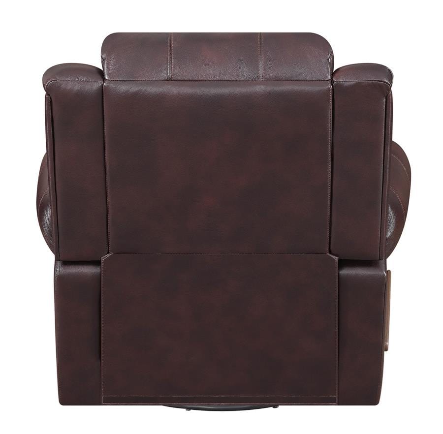 Sir Rawlinson Swivel Rocker Recliner Dark Brown