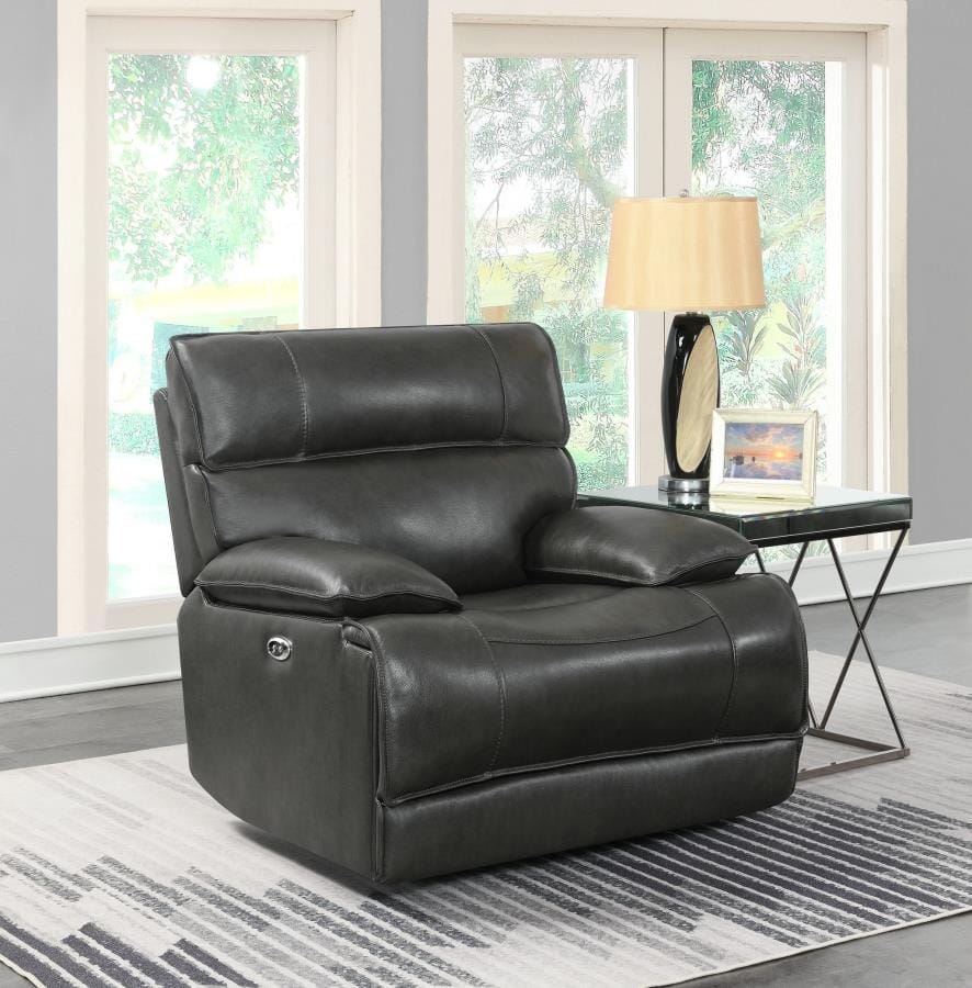 Stanford Power Glider Recliner Charcoal