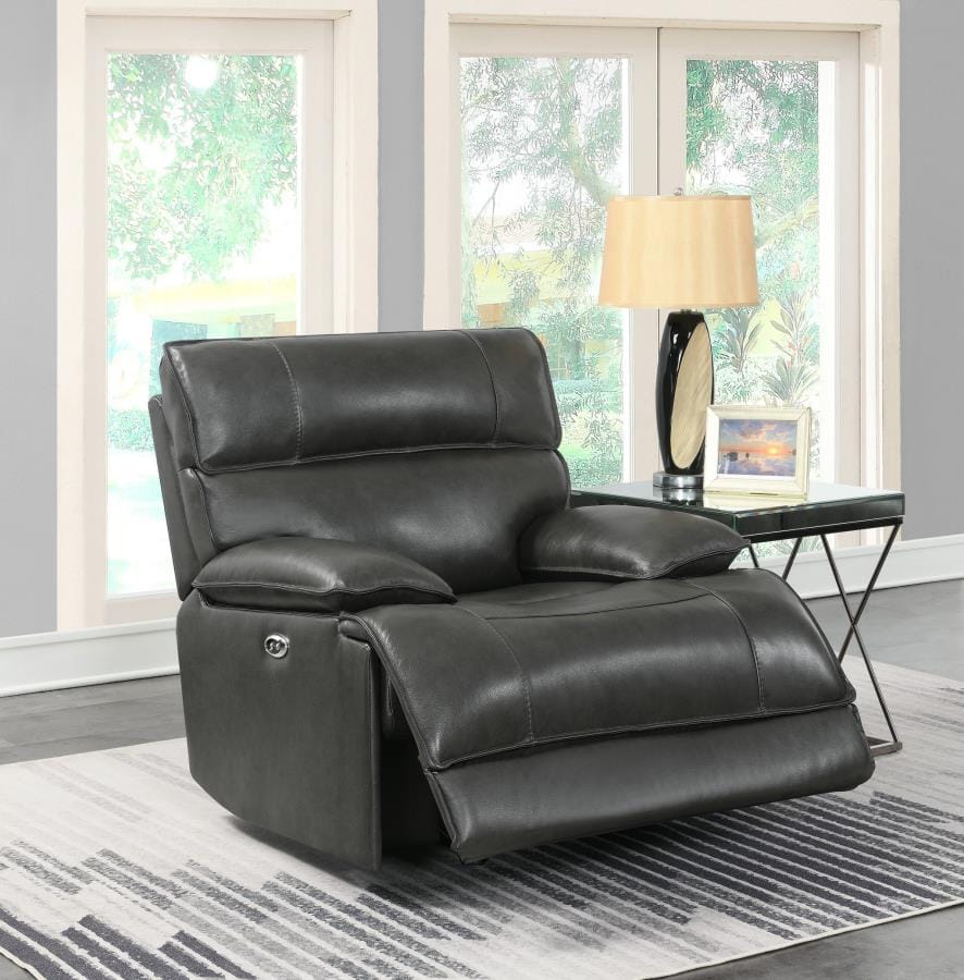 Stanford Power Glider Recliner Charcoal