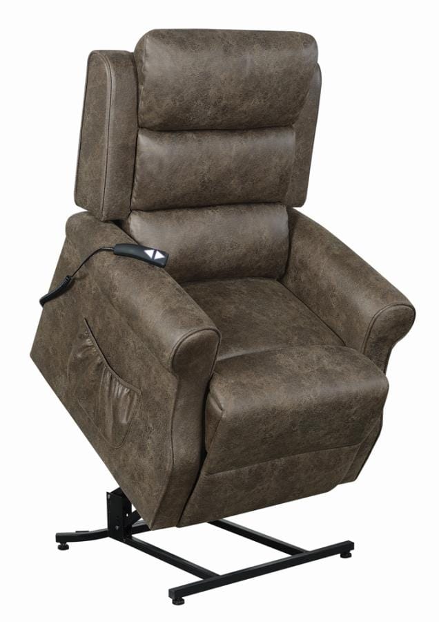 Power Lift Recliner Brown