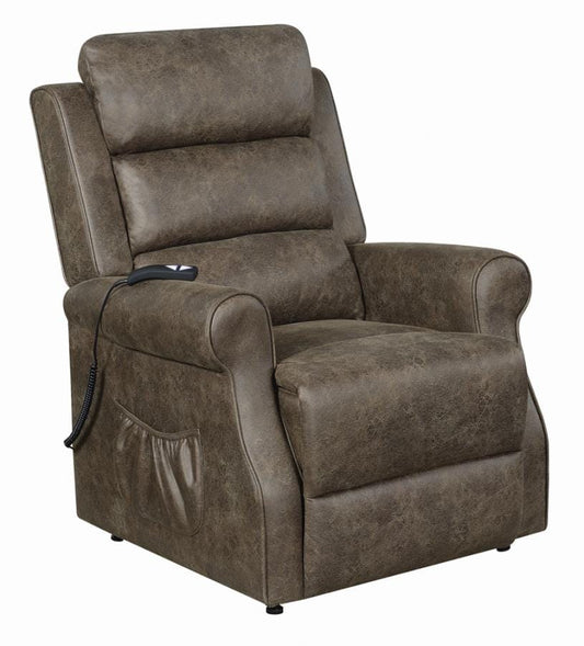 Power Lift Recliner Brown