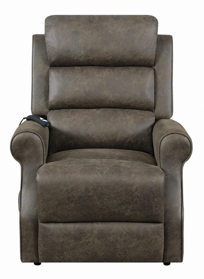 Power Lift Recliner Brown