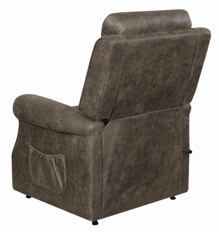 Power Lift Recliner Brown