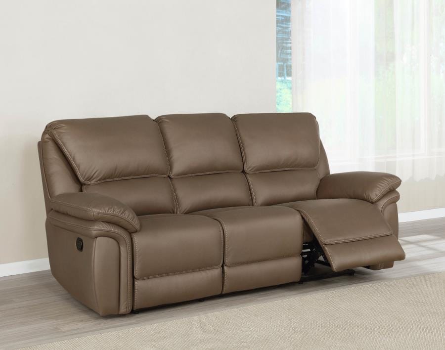 Breton Upholstered Tufted Back Motion Sofa