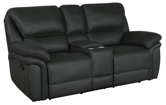 Breton Upholstered Tufted Back Motion Loveseat