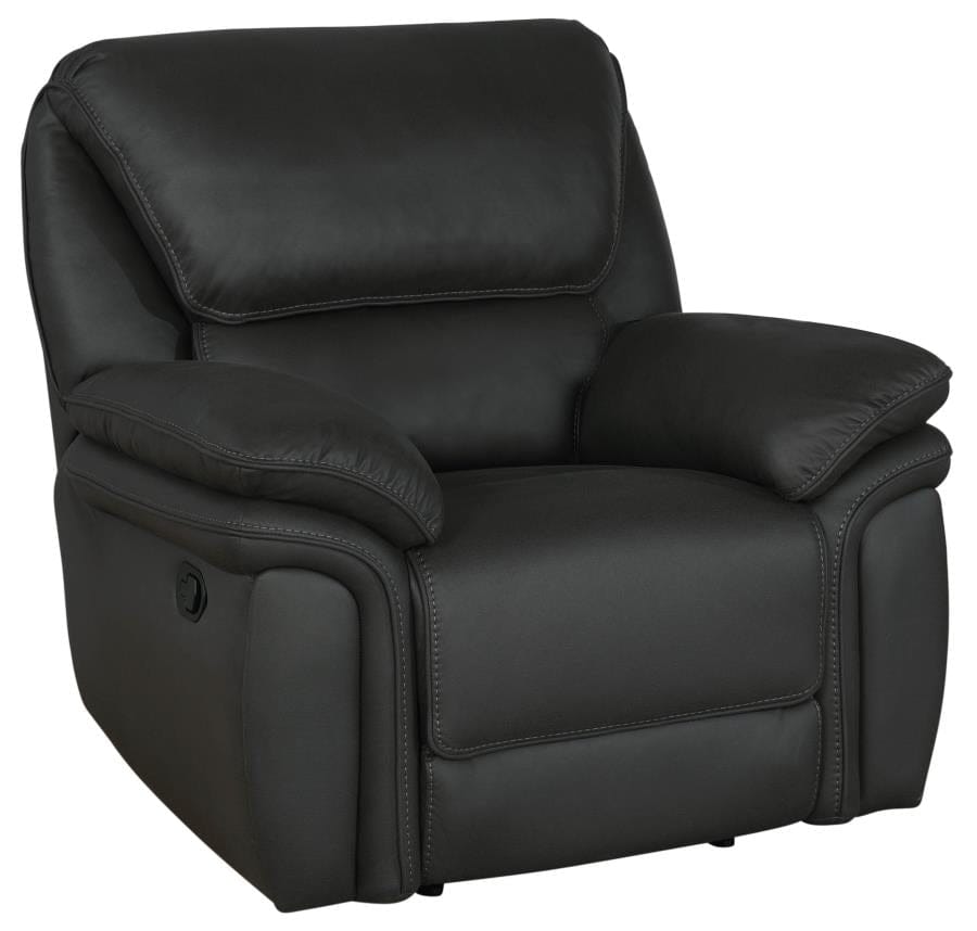 Breton Upholstered Tufted Back Recliner