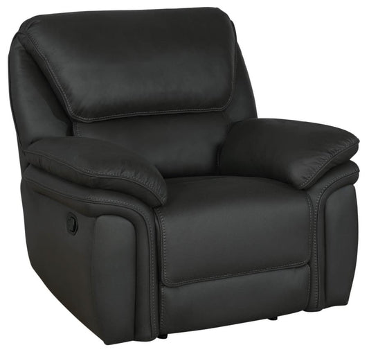 Breton Upholstered Tufted Back Recliner