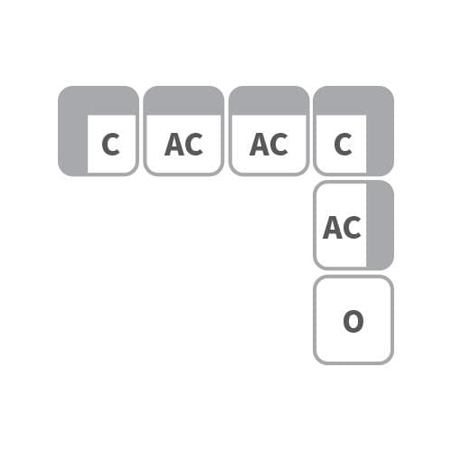 6 PC SECTIONAL