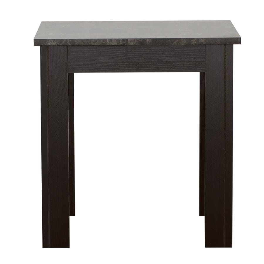 Silas 3-piece Faux-marble Top Occasional Table Set Black