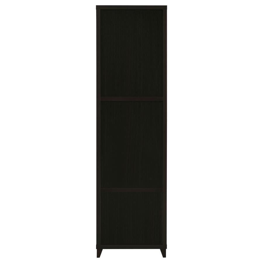 Lewes 2-drawer Media Tower Cappuccino