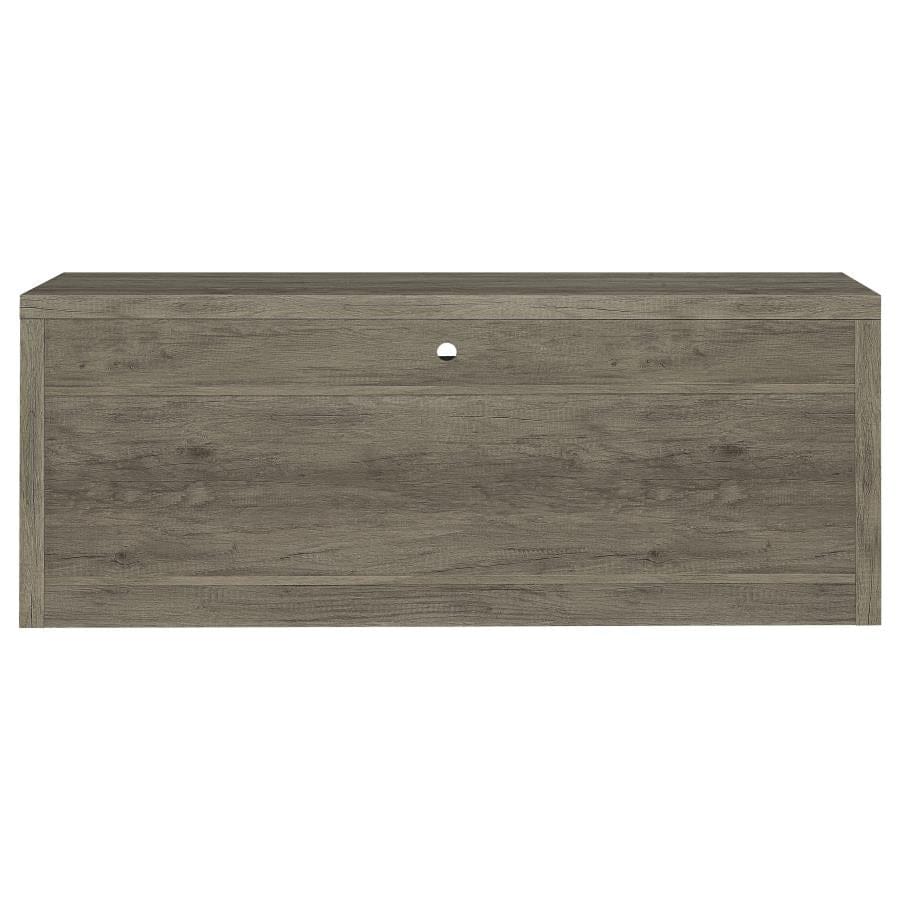 Burke 2-drawer TV Console Grey Driftwood