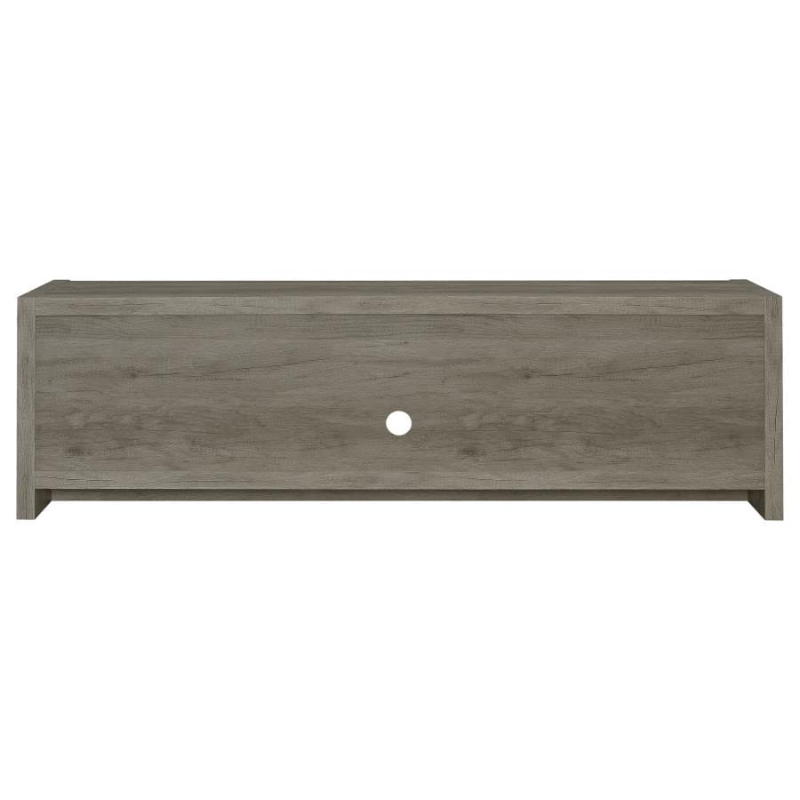 Hays 2-door TV Console Grey Driftwood