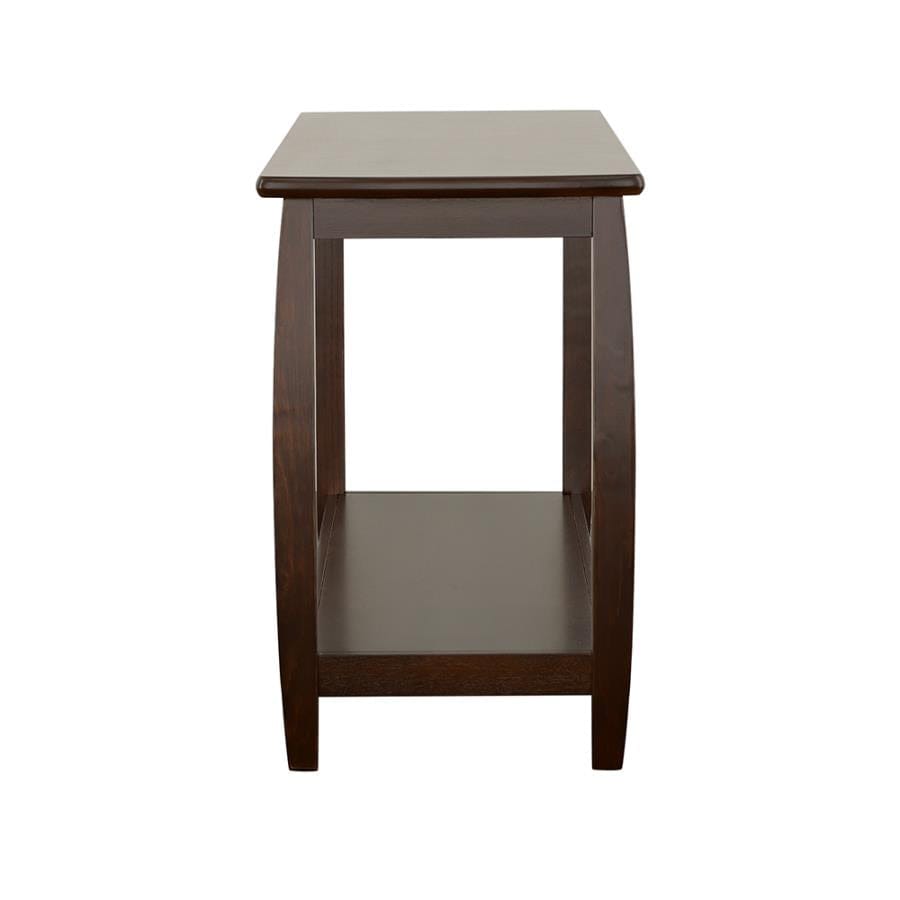 Dixon Rectangular Sofa Table with Lower Shelf Espresso