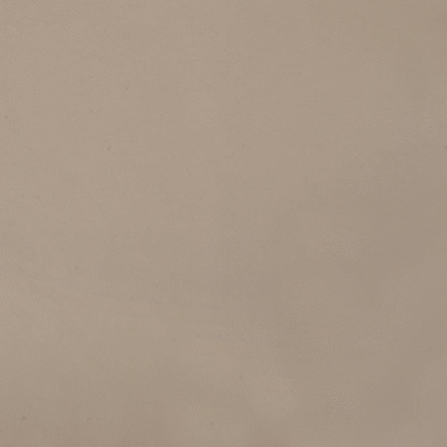 Upholstered Glider Recliner with Ottoman Beige and Black