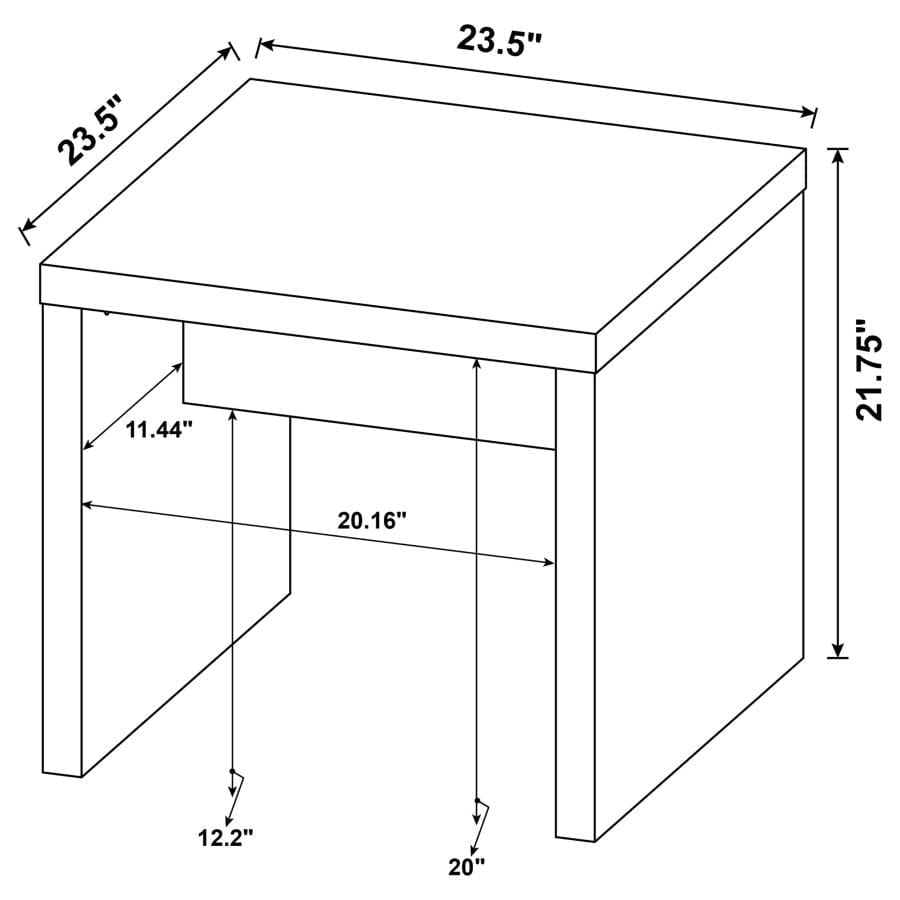 END TABLE