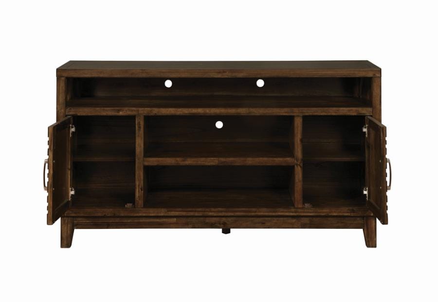 Asher 2-door TV Console Rustic Mindy