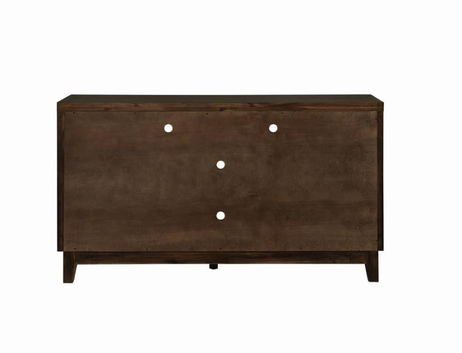 Asher 2-door TV Console Rustic Mindy