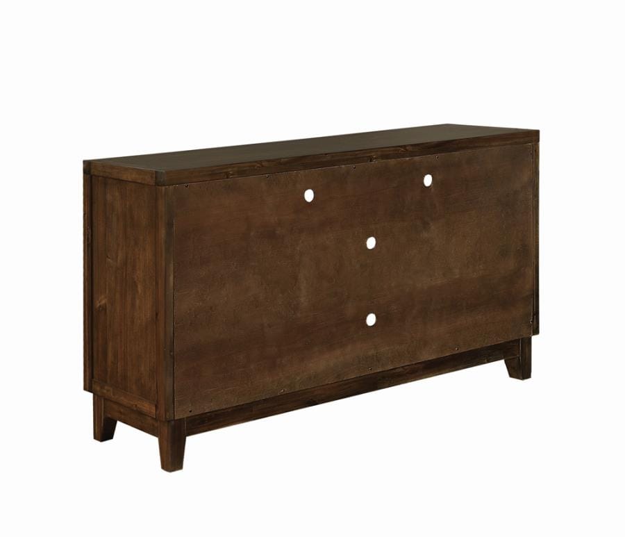 Asher 2-door TV Console Rustic Mindy