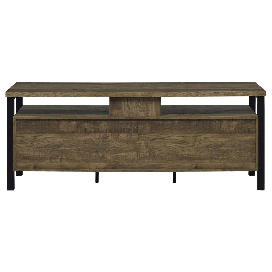 Ruston 59" 2-drawer Rectangular TV Console Rustic Oak