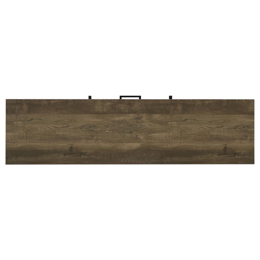 Ruston 59" 2-drawer Rectangular TV Console Rustic Oak