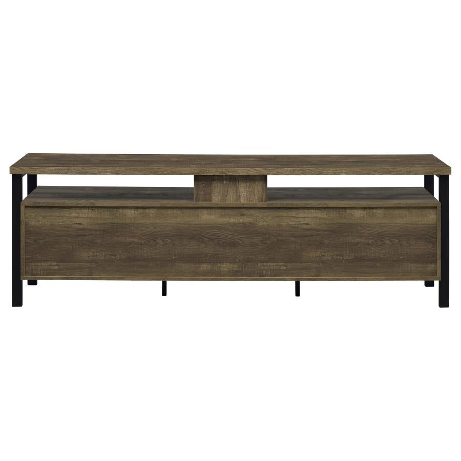 Ruston 71" 2-drawer Rectangular TV Console Rustic Oak