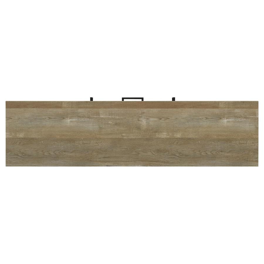 Ruston 59" 2-drawer TV Console Weathered Oak