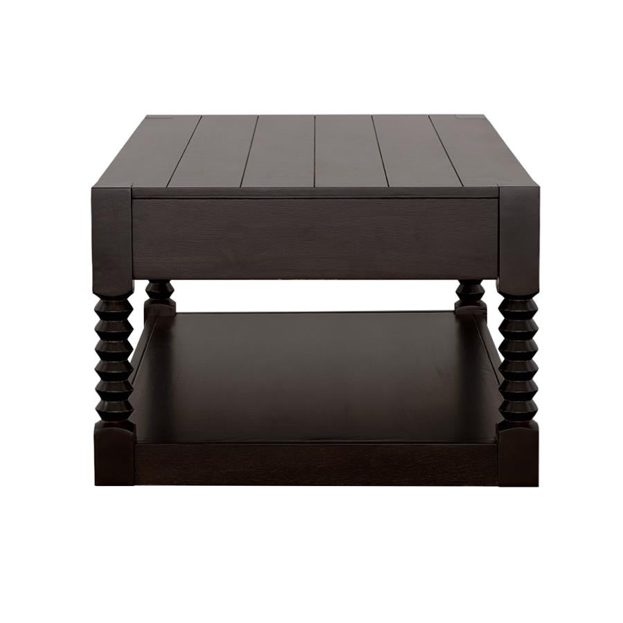 Meredith 2-drawer Coffee Table Coffee Bean