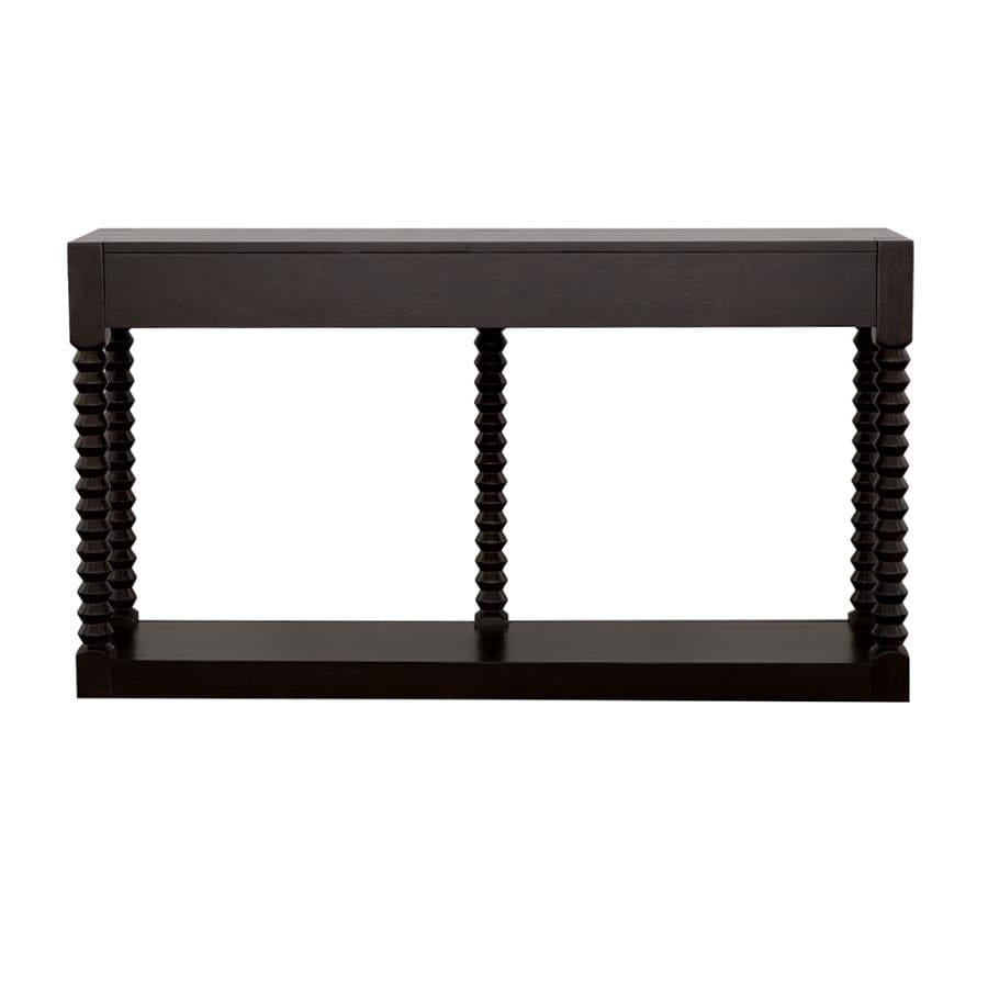 Meredith 2-drawer Sofa Table Coffee Bean