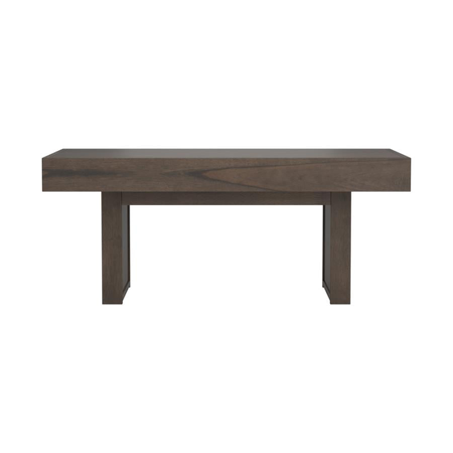 Owen Rectangle Coffee Table with Hidden Storage Wheat Brown