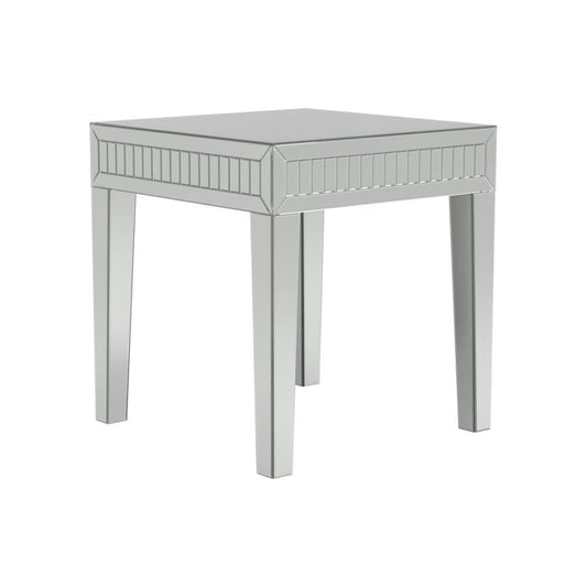 Whitfield Square End Table Silver