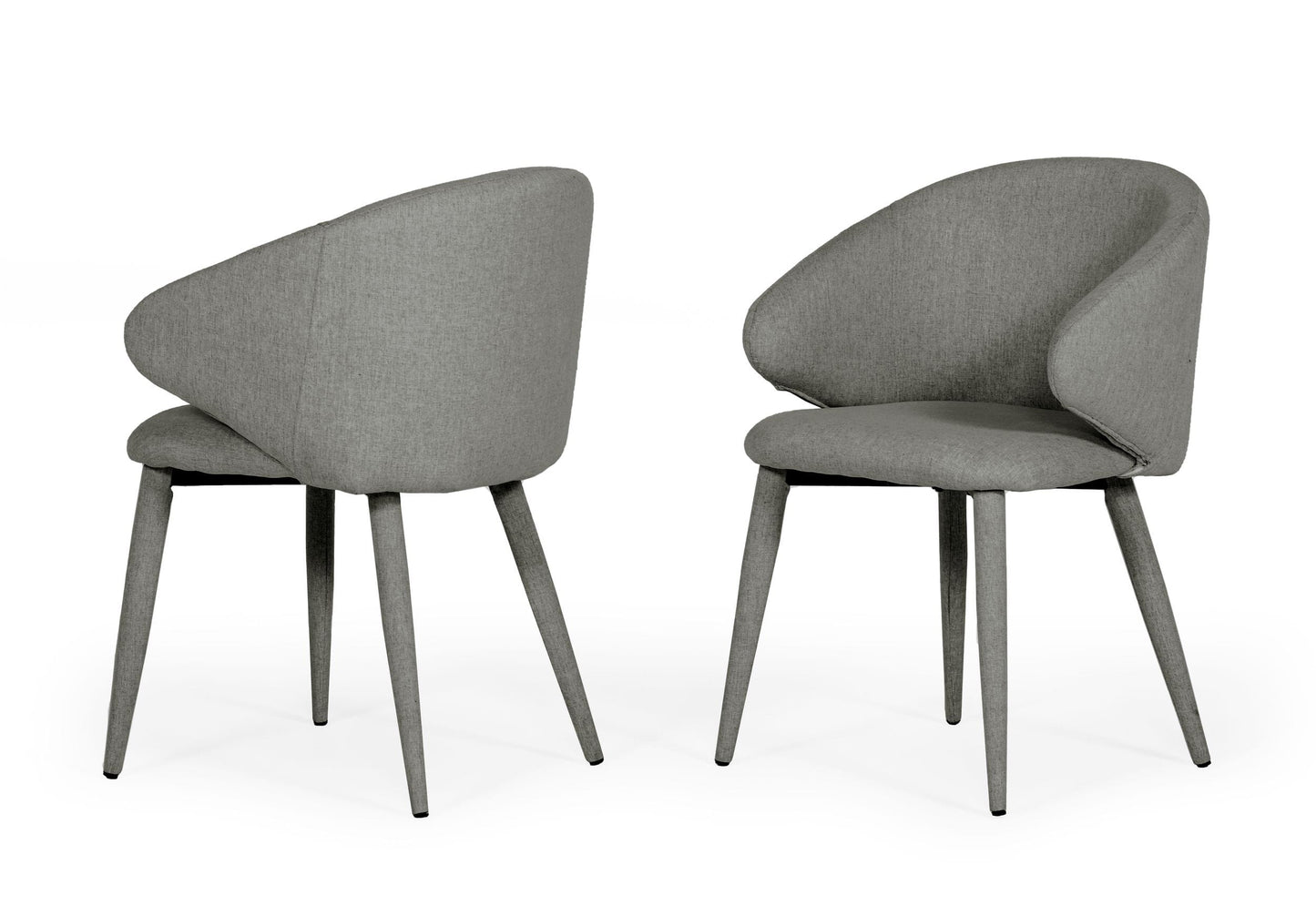 Modrest Keller - Modern Grey Dining Chair (Set of 2)