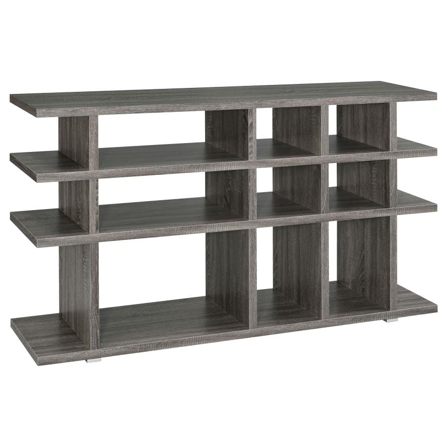 Santos 3-tier Bookcase Weathered Grey