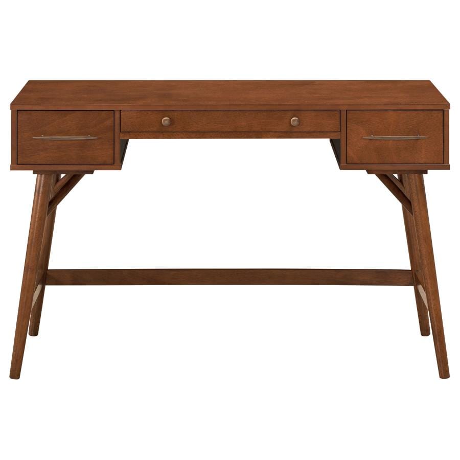 Mugga 3-drawer Writing Desk Walnut