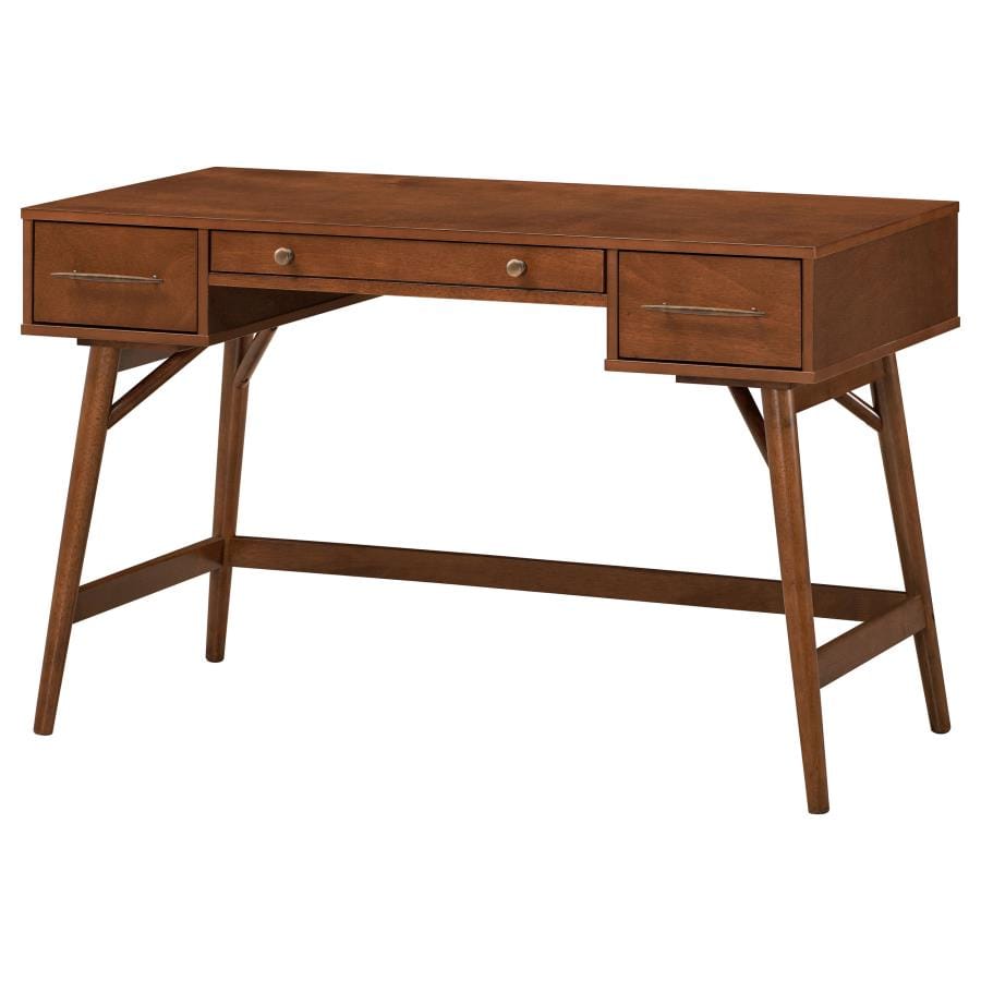 Mugga 3-drawer Writing Desk Walnut