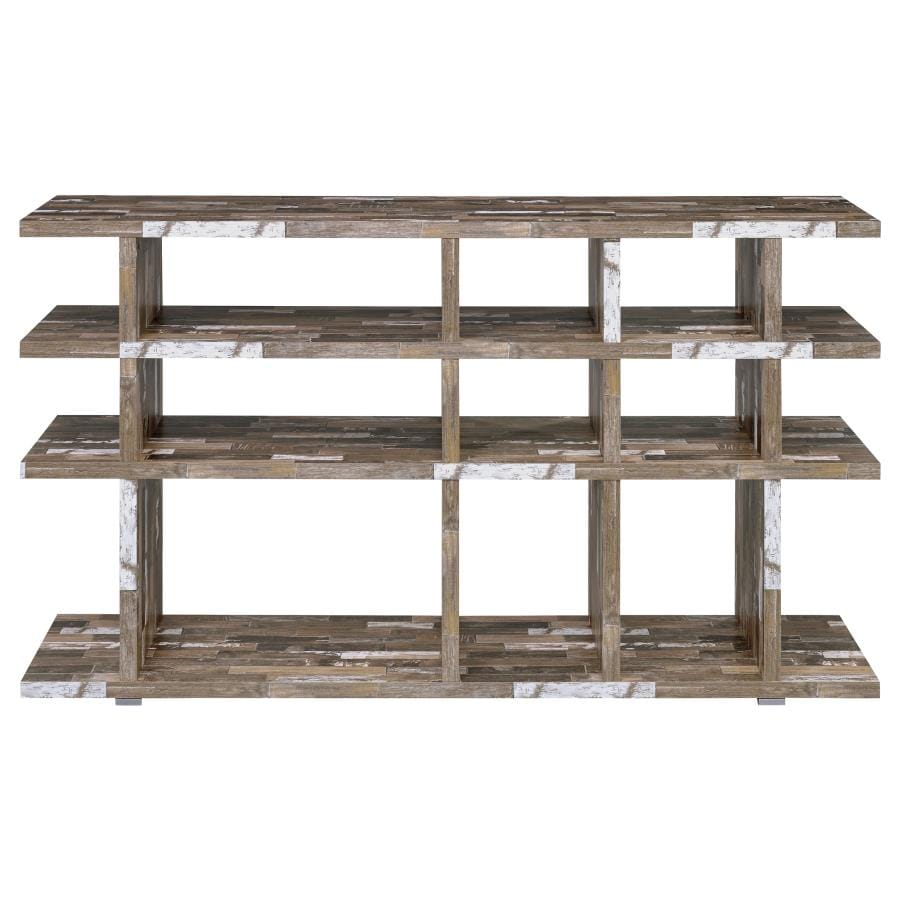 Santos 3-tier Open Bookcase Salvaged Cabin