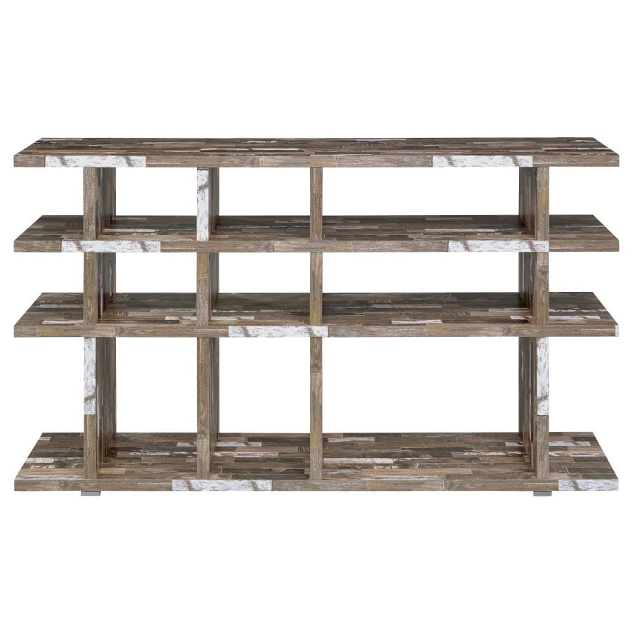 Santos 3-tier Open Bookcase Salvaged Cabin