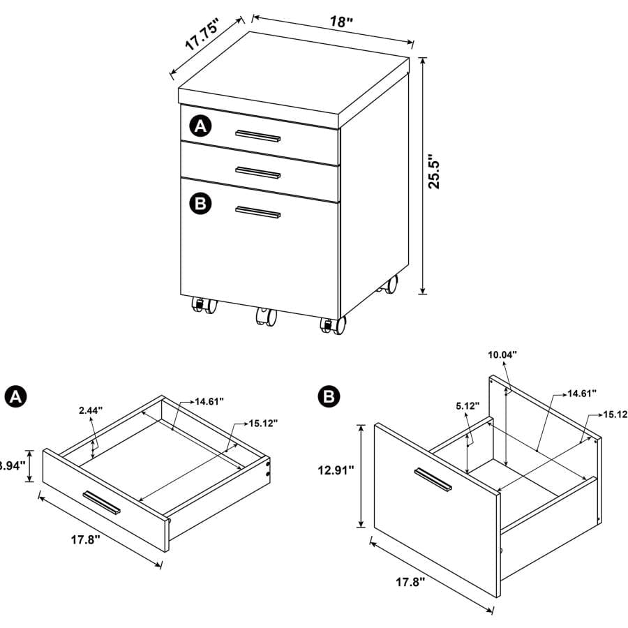 4PC DESK SET