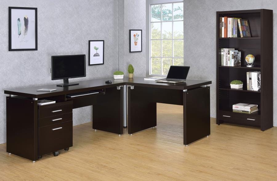 Skylar Extension Desk Cappuccino