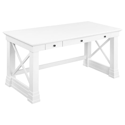 Johansson 3-drawer Writing Desk Antique White