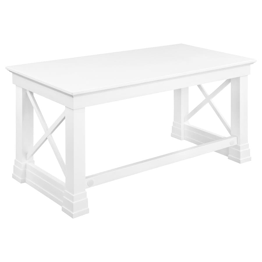 Johansson 3-drawer Writing Desk Antique White